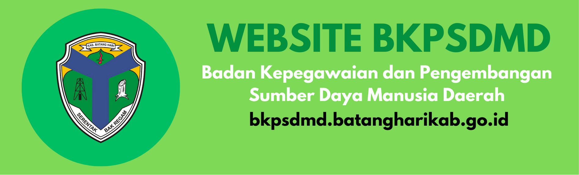 Website BKPSDMD Kab. Batanghari