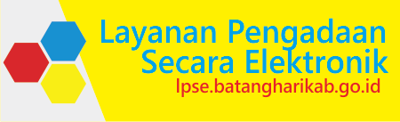 Website LPSE Kab. Batang Hari